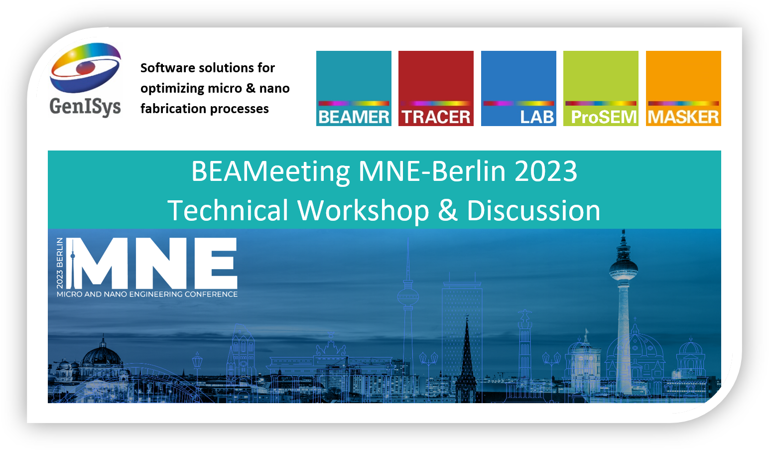 MNE – Micro and Nano Engineering Conference 25. – 28.09.2023 in Berlin  Germany – Microresist